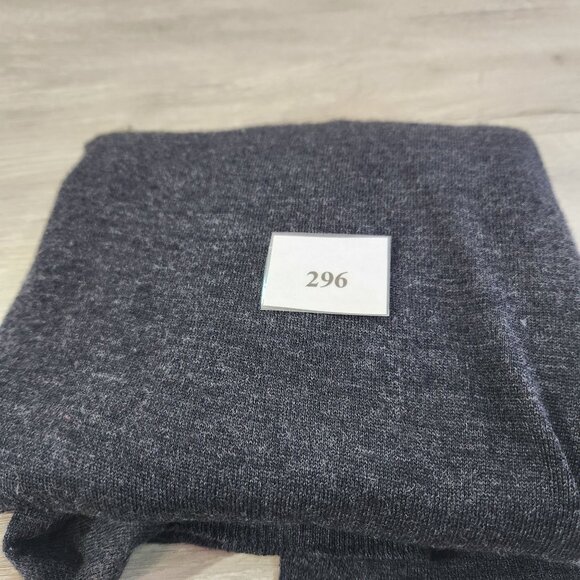 Eileen Fisher Petite Grey 100% Merino Wool Open Front Cardigan Women's Size PL - Picture 13 of 14